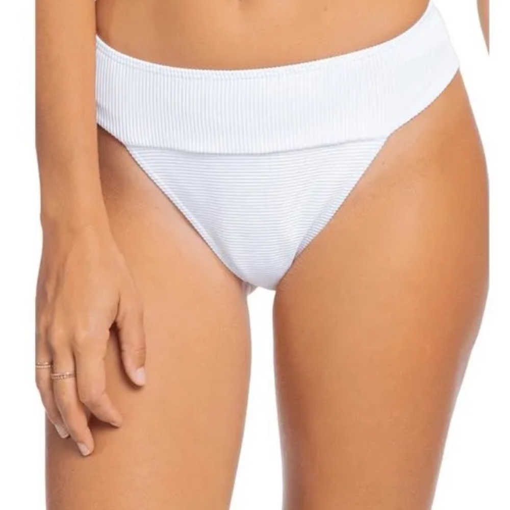 🎉HP🎉 Roxy Ribbed Mind Of Freedom High Leg Bikini Bottoms